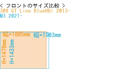 #308 GT Line BlueHDi 2013- + M3 2021-
